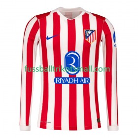 Fußballtrikots Atlético Madrid 2025-2026 Langarm Heimtrikotsatz kaufen